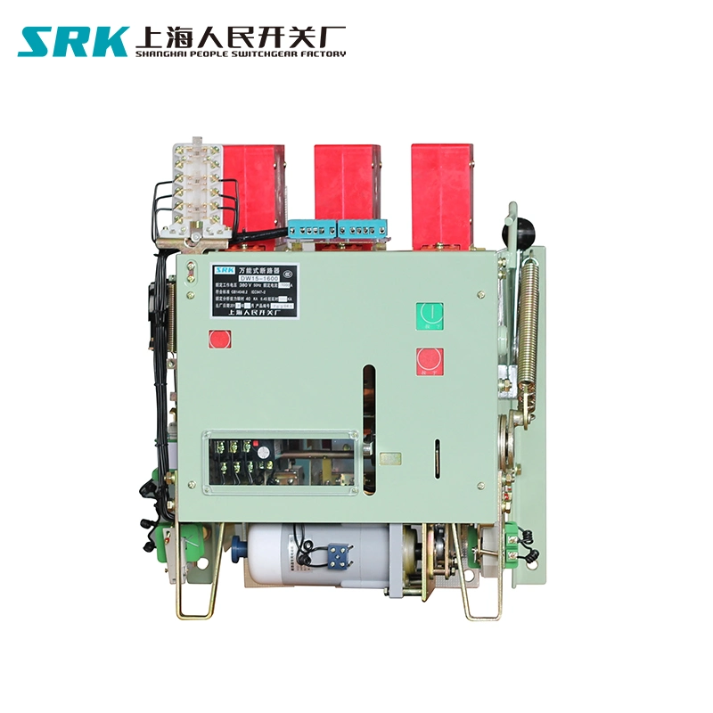 Dw15 Manual Electromagnetic 200A-2500A Air Circuit Breaker Acb
