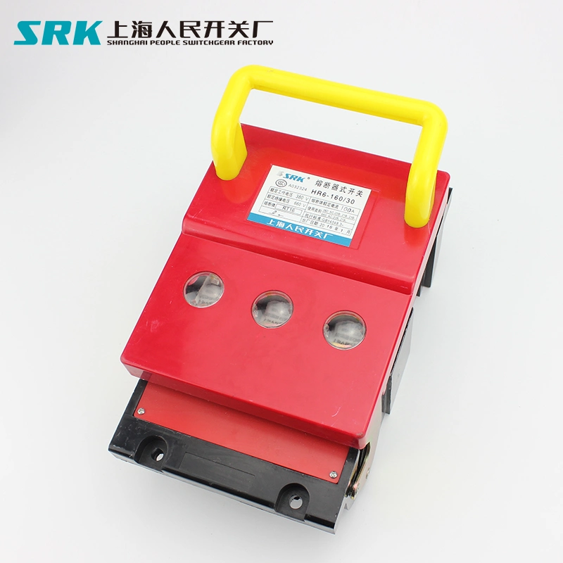 Hr6 160A 3 Phase Fuse Type Changeover Disconnector Electrical Knife Switch Isolator Switch 2